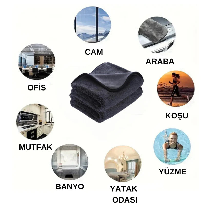 Fiberra™ Flash - X Mikrofiber Kurulama Havlusu